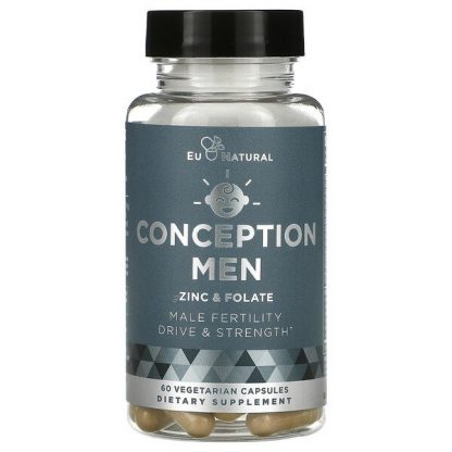 Eu Natural, Conception Men, Zinc & Folate, 60 Vegetarian Capsules