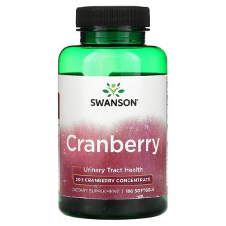 Swanson, Cranberry, 180 Softgels