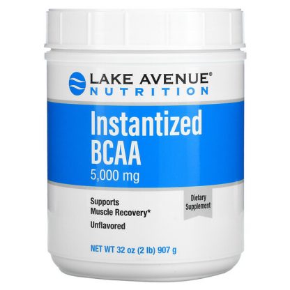 Lake Avenue Nutrition, Instantized BCAA Powder, Unflavored, 32 oz (907 g)