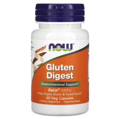 NOW Foods, Gluten Digest, 60 Veg Capsules