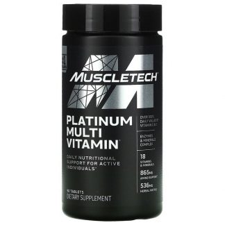 Muscletech, Platinum Multi Vitamin, 90 Tablets