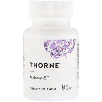 Thorne Research, Melaton-5, 60 Capsules