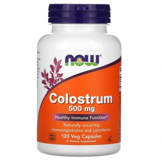 NOW Foods, Colostrum, 500 mg, 120 Veg Capsules