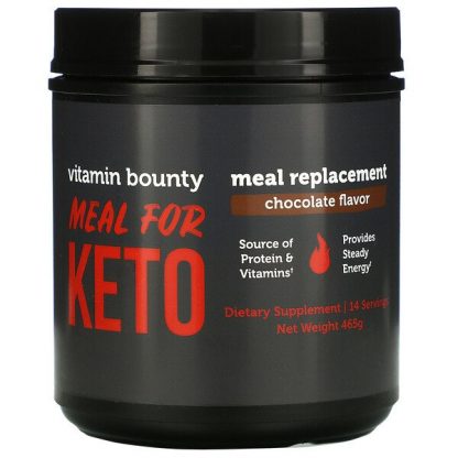 Vitamin Bounty, Meal For Keto, Meal Replacement, Chocolate, 465 g