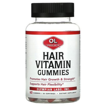 Olympian Labs, Hair Vitamin Gummies, 60 Gummies