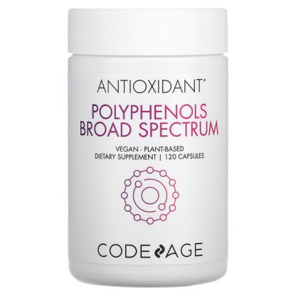 CodeAge, Polyphenols Broad Spectrum, 120 Capsules