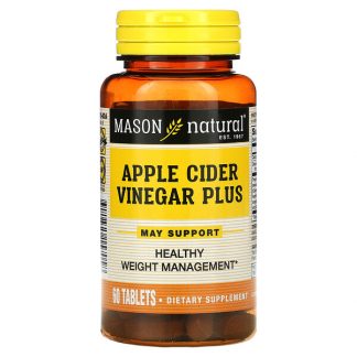 Mason Natural, Apple Cider Vinegar Plus, 60 Tablets