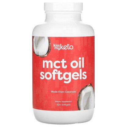 Kiss My Keto, MCT Oil Softgels, 300 Softgels