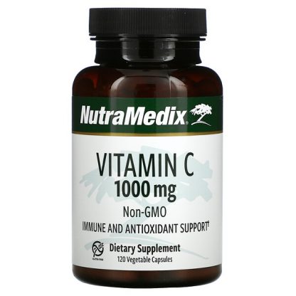 NutraMedix, Vitamin C, 1,000 mg, 120 Vegetable Capsules