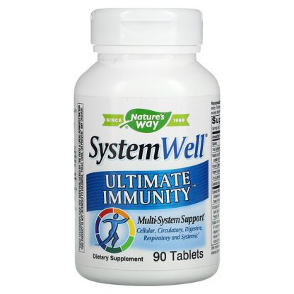 Nature's Way, System Well, Ultimate Immunity, 90 Tablets