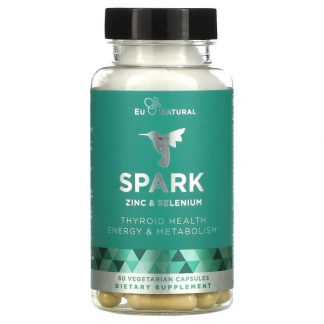 Eu Natural, Spark, Zinc & Selenium, 60 Vegetarian Capsules