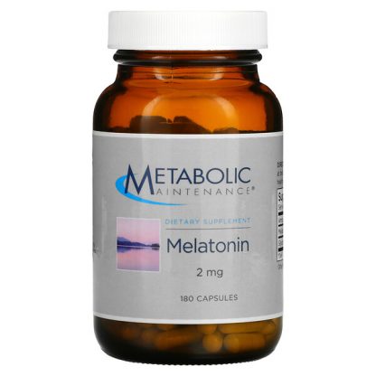 Metabolic Maintenance, Melatonin, 2 mg, 180 Capsules