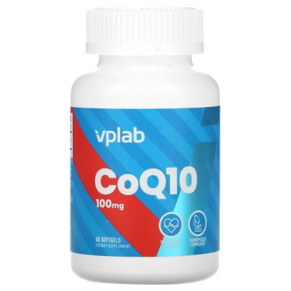 Vplab, CoQ10, 100 mg, 60 Softgels