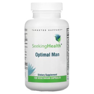 Seeking Health, Optimal Man, 120 Vegetarian Capsules