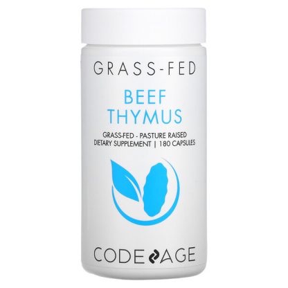 CodeAge, Grass-Fed Beef Thymus, 180 Capsules