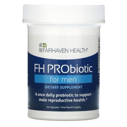 Fairhaven Health, FH PRObiotic for Men, 30 Capsules