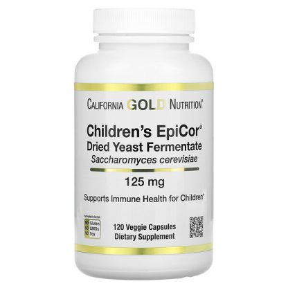 California Gold Nutrition, Children's Epicor, 125 mg, 120 Veggie Capsules