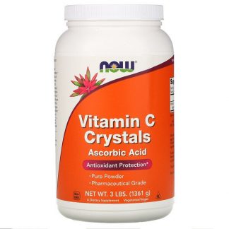 NOW Foods, Vitamin C Crystals, 3 lbs (1361 g)