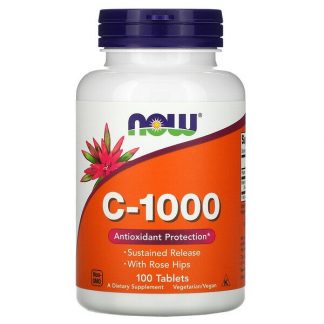 NOW Foods, C-1000, 100 Tablets