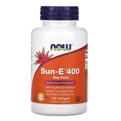 NOW Foods, Sun-E 400, 120 Softgels