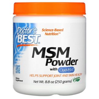 Doctor's Best, MSM Powder with OptiMSM, 8.8 oz (250 g)