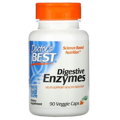 Doctor's Best, Digestive Enzymes, 90 Veggie Caps