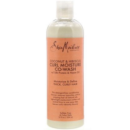 SheaMoisture, Curl Moisture Co-Wash, Coconut & Hibiscus, 12 fl oz (354 ml)