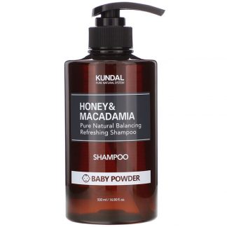 Kundal, Honey & Macadamia, Shampoo, Baby Powder, 16.90 fl oz (500 ml)