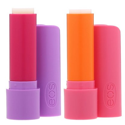 EOS, Super Soft Shea Lip Balm, Strawberry Peach & Toasted Marshmallow, 2 Pack, 0.14 oz (4 g) Each