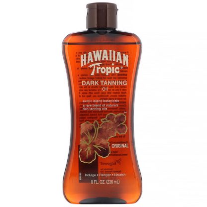 Hawaiian Tropic, Dark Tanning Oil, Original, 8 fl oz (236 ml)