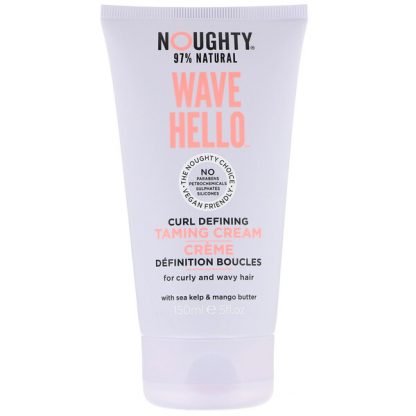 Noughty, Wave Hello, Curl Defining Taming Cream, 5 fl oz (150 ml)