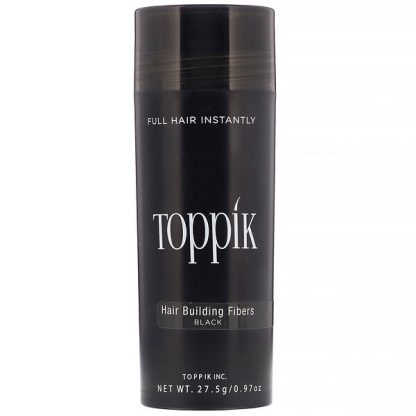 Toppik, Hair Building Fibers, Black,, 0.97 oz (27.5 g)