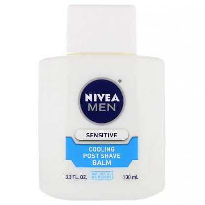 Nivea, Men, Sensitive Cooling Post Shave Balm, 3.3 fl oz (100 ml)