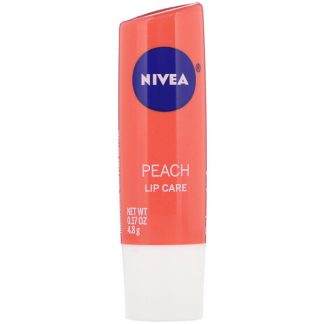 Nivea, Lip Care, Peach, 0.17 oz (4.8 g)