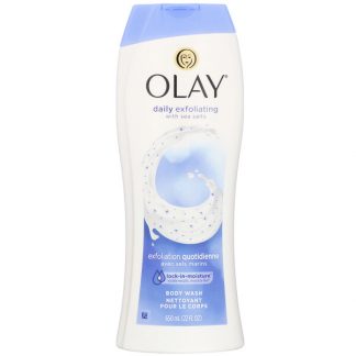 Olay, Daily Exfoliating Body Wash, with Sea Salts, 22 fl oz (650 ml)