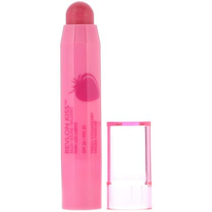 Revlon, Kiss Balm, 025 Fresh Strawberry, 0.09 oz (2.6 g)