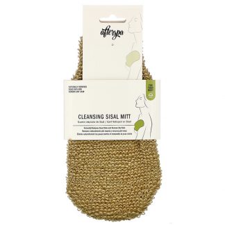 AfterSpa, Cleansing Sisal Mitt, 1 Mitt