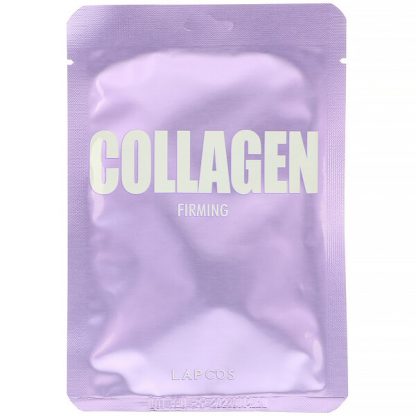 Lapcos, Collagen Sheet Beauty Mask, Firming, 1 Sheet, 0.84 fl oz (25 ml)