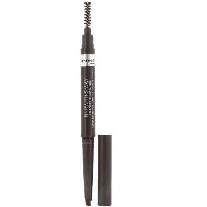 Rimmel London, Brow This Way Eyebrow Definer, 003 Dark Brown, 0.008 oz (.25g)