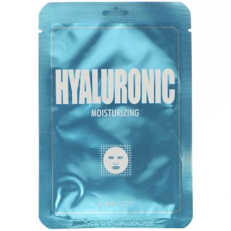 Lapcos, Hyaluronic Sheet Beauty Mask, Moisturizing, 1 Sheet, 0.84 fl oz (25 ml)