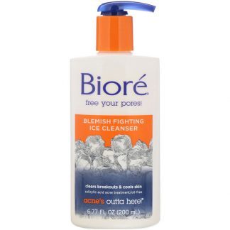 Biore, Blemish Fighting Ice Cleanser, 6.77 fl oz (200 ml)