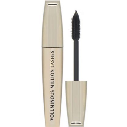 L'Oreal, Voluminous Million Lashes Mascara, 635 Blackest Black, 0.3 fl oz (9 ml)