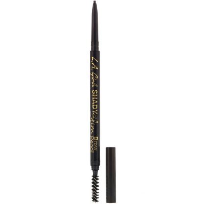 L.A. Girl, Shady Slim Brow Pencil, Blackest Brown, 0.003 oz (0.08 g)