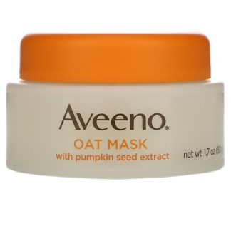 Aveeno, Oat Beauty Mask with Pumpkin Seed Extract, Soothe, 1.7 oz (50 g)