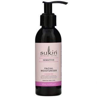 Sukin, Facial Moisturiser, Sensitive, 4.23 fl oz (125 ml)