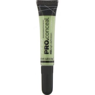 L.A. Girl, Pro Conceal HD Concealer, Green Corrector, 0.28 oz (8 g)