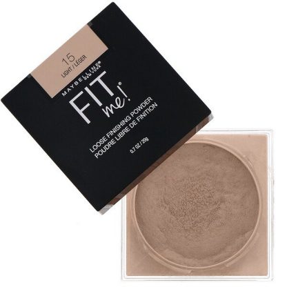 Maybelline, Fit Me, Loose Finishing Powder, 15 Light, 0.7 oz (20 g)