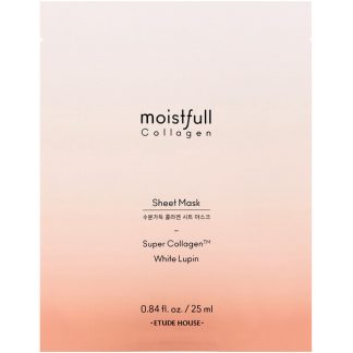 Etude, Moistfull Collagen, Sheet Beauty Mask, 1 Sheet, 0.84 fl oz (25 ml)