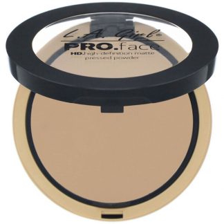 L.A. Girl, Pro Face HD Matte Pressed Powder, Medium Beige, 0.25 oz (7 g)