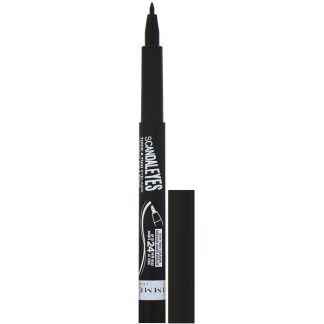 Rimmel London, Scandaleyes Thick & Thin Eyeliner, Black 001 , .0367 fl oz (1.1 ml)